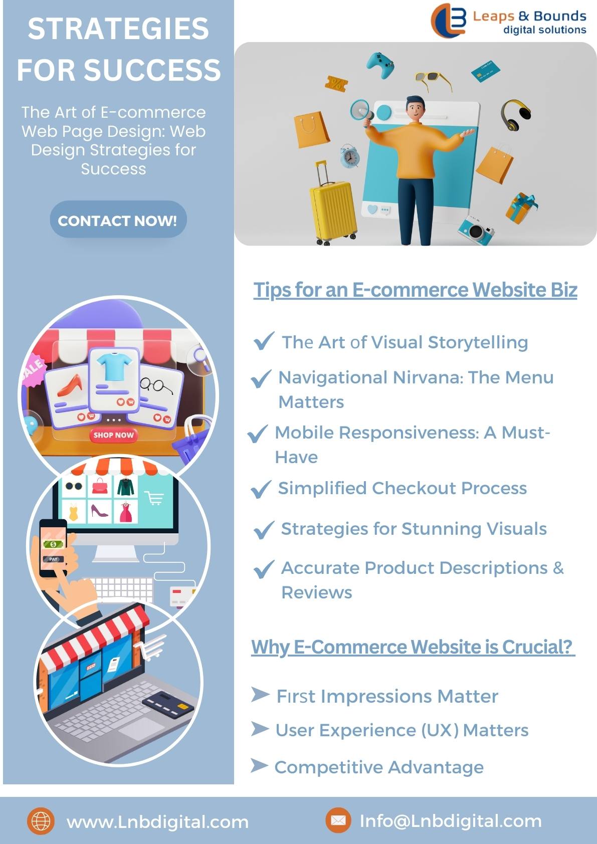 E-commerce Web Page Design Strategies