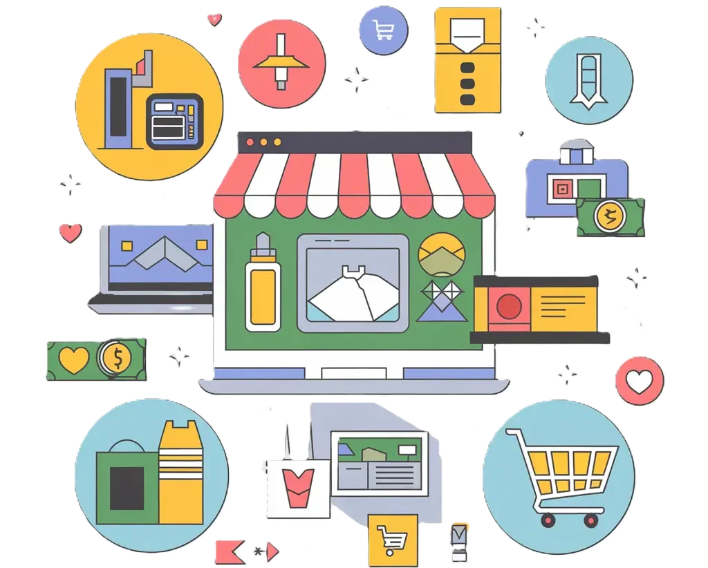 multi vendor ecommerce website